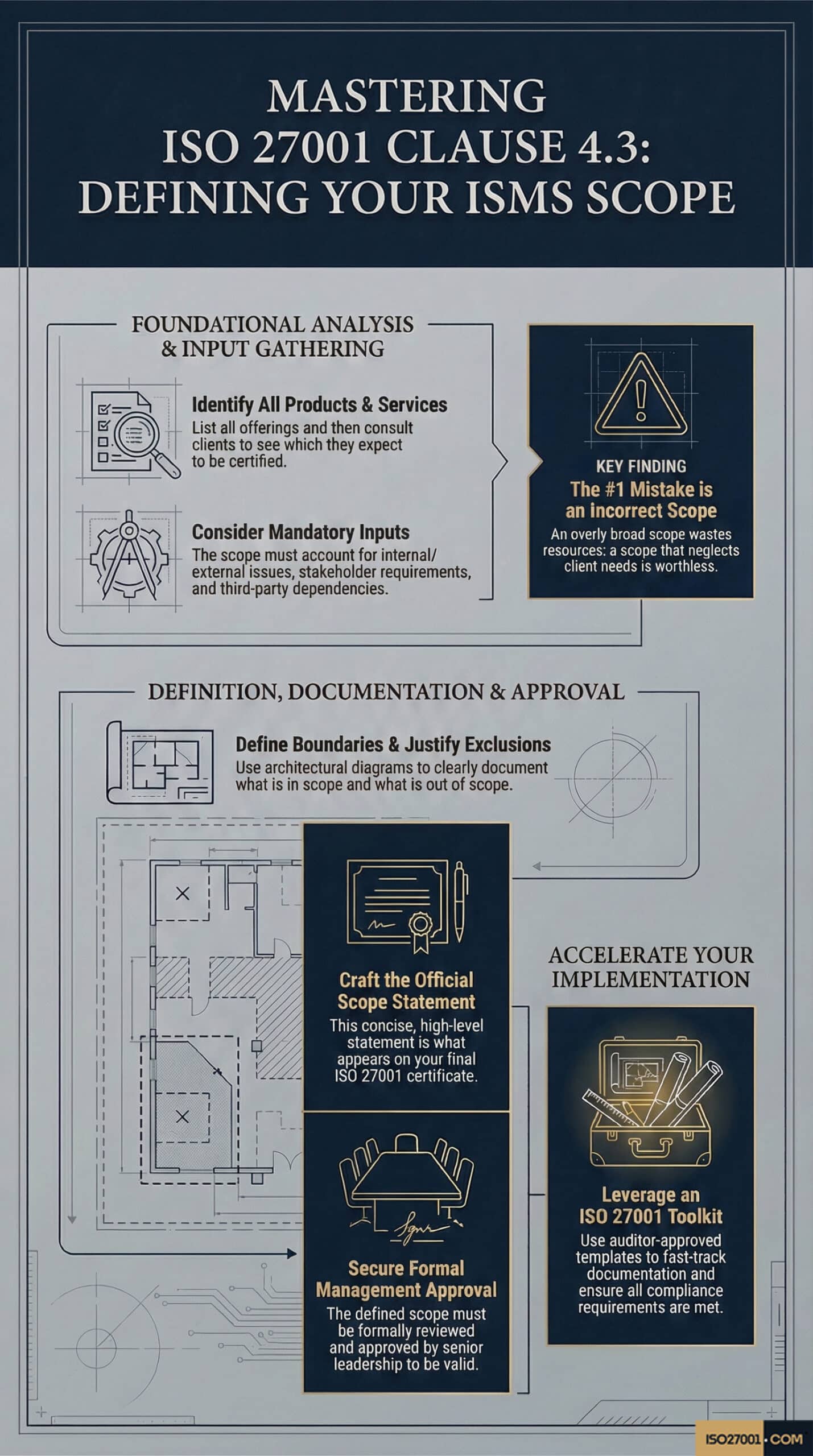 ISO 27001 Clause 4.2 Understanding the Needs and Expectations of Interested Parties Infographic